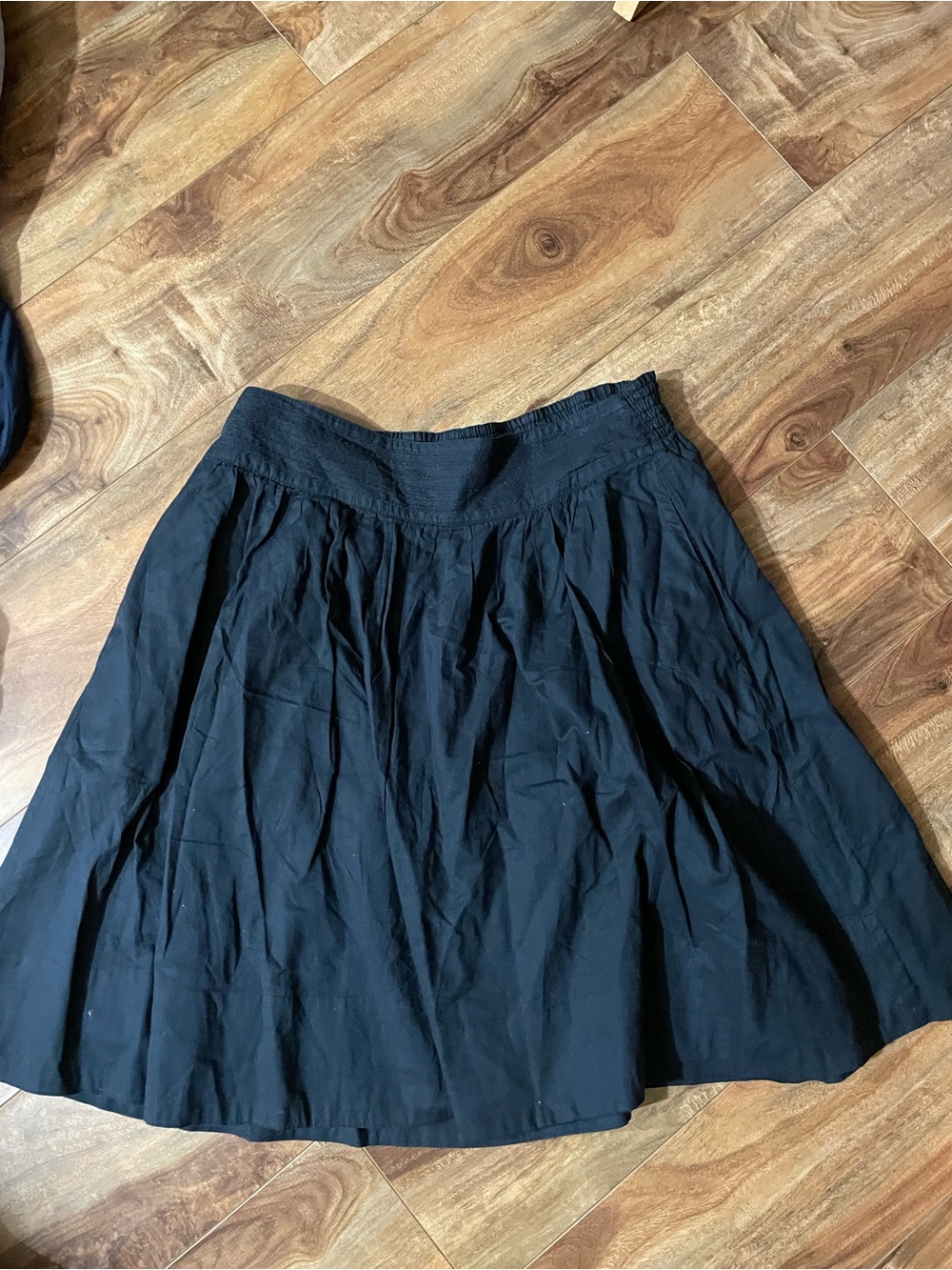 Classic Black Knee-Length Women's Skirt